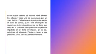 Cómo funciona el nuevo Sistema de Justicia Penal en Mexico | PPTX