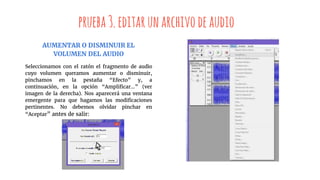 Manual básico de Audacity | PPTX
