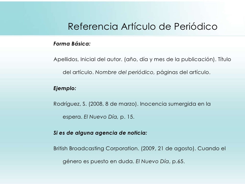 C mo Hacer Referencias Bibliogr ficas
