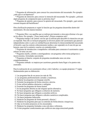 Como Hacer Una Encuesta