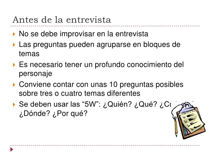 Cómo hacer una entrevista