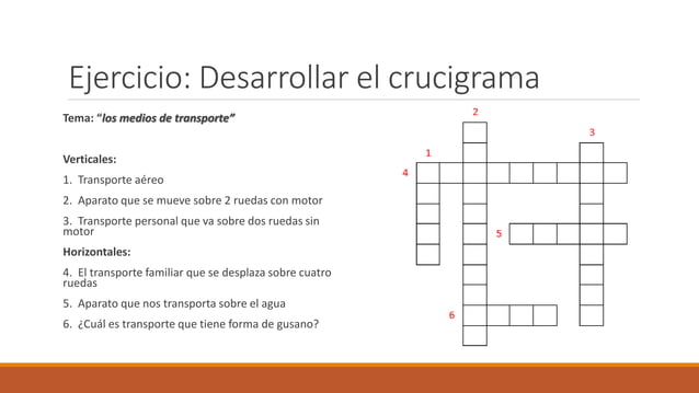 Cómo hacer un crucigrama