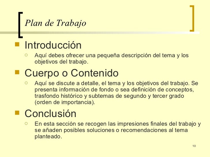 Como Hacer Una Conclusión De Un Trabajo De Investigacion