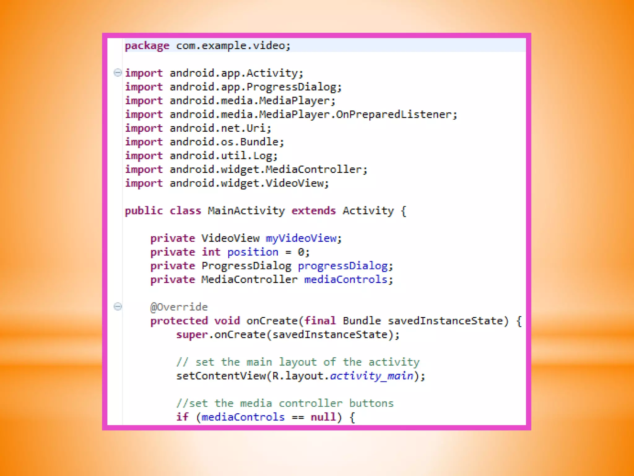 Cómo insertar un video en eclipse