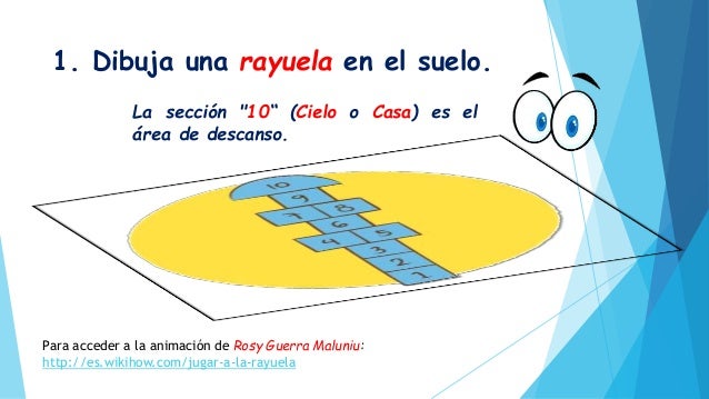 Cómo jugar a la rayuela