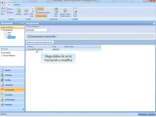 Sacramental - Cómo modificar una inscripción