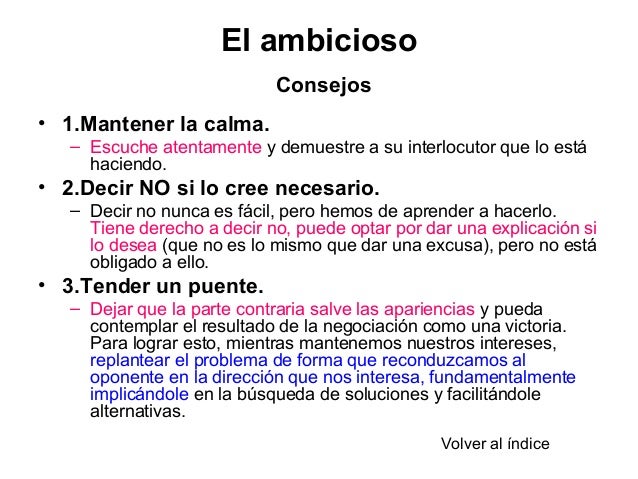 Cómo Negociar Con Persona Difíciles