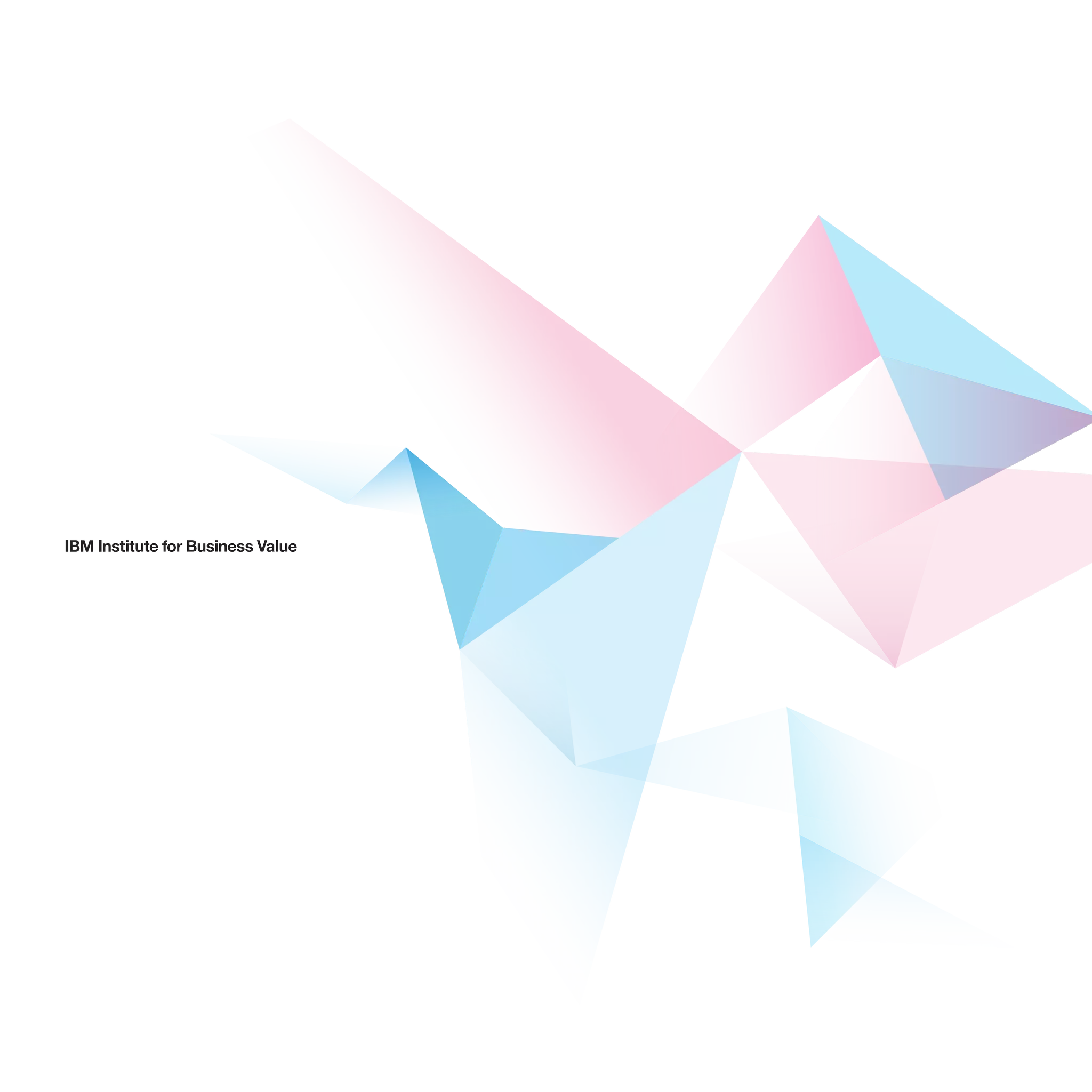 IBM Institute for Business Value
 