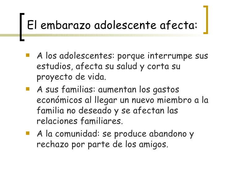 Cómo Prevenir El Embarazo Adolescente