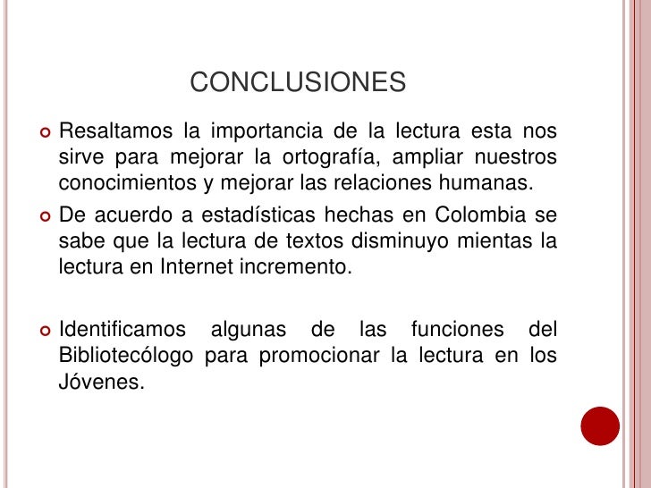 Como promocionar la lectura en los jovenes