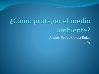 Andrés Felipe García Rojas
10°A
 