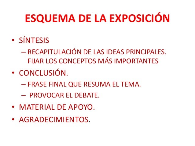 Cómo realizar una exposición oral