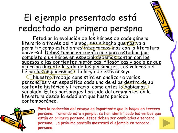 Cómo redactar un ensayo
