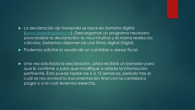 Como Rellenar Un Formulario De Impuestos En Los Paises Bajos