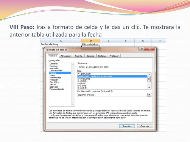  C mo Saber Los D as Vividos En Excel 