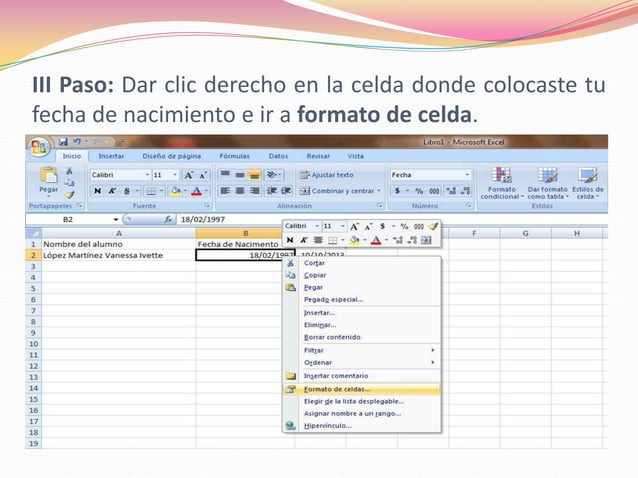  C mo Saber Los D as Vividos En Excel 