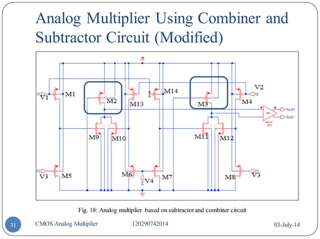 CMOS Analog Multiplier in Deep Sub-Micron Technology | PDF | Digital ...