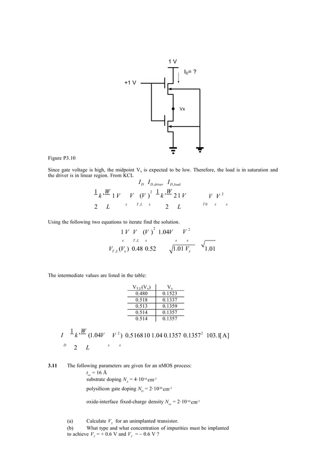 Cmos digital integrated circuits analysis and design 4th edition kang solutions manual PDF