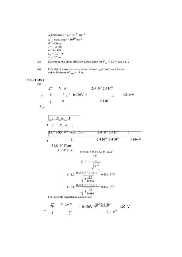 Cmos digital integrated circuits analysis and design 4th edition kang solutions manual PDF