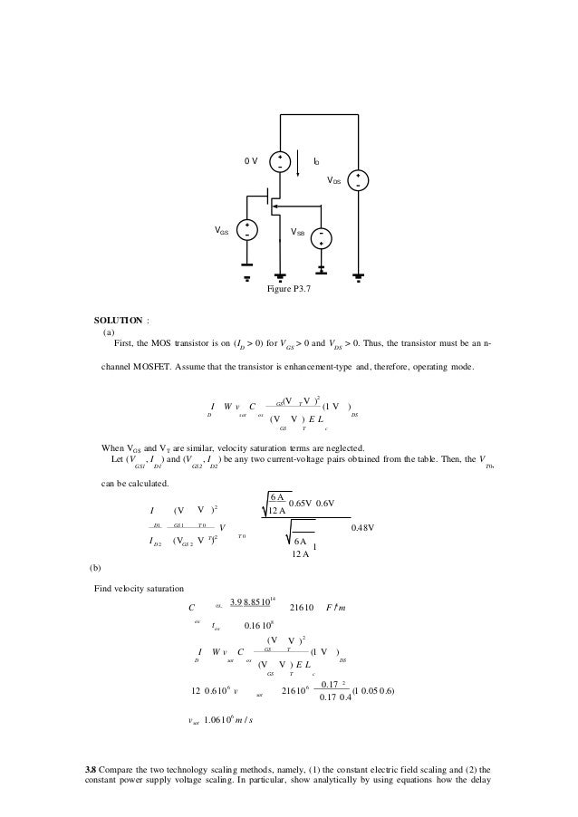 Cmos digital integrated circuits analysis and design 4th edition kang…