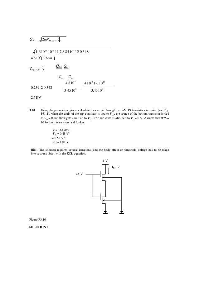 Cmos digital integrated circuits analysis and design 4th edition kang…