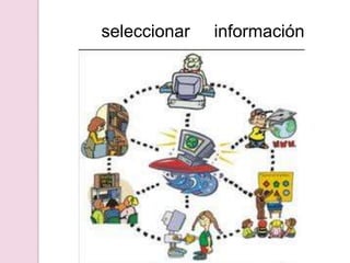 seleccionar     información