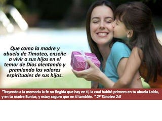 Cómo ser una madre ejemplar | PPTX
