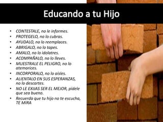Cómo ser una madre ejemplar | PPTX