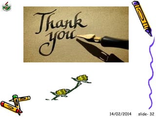 14/02/2014 slide- 32 
 