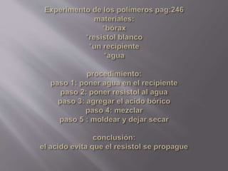 Cómo sintetizar un material elástico