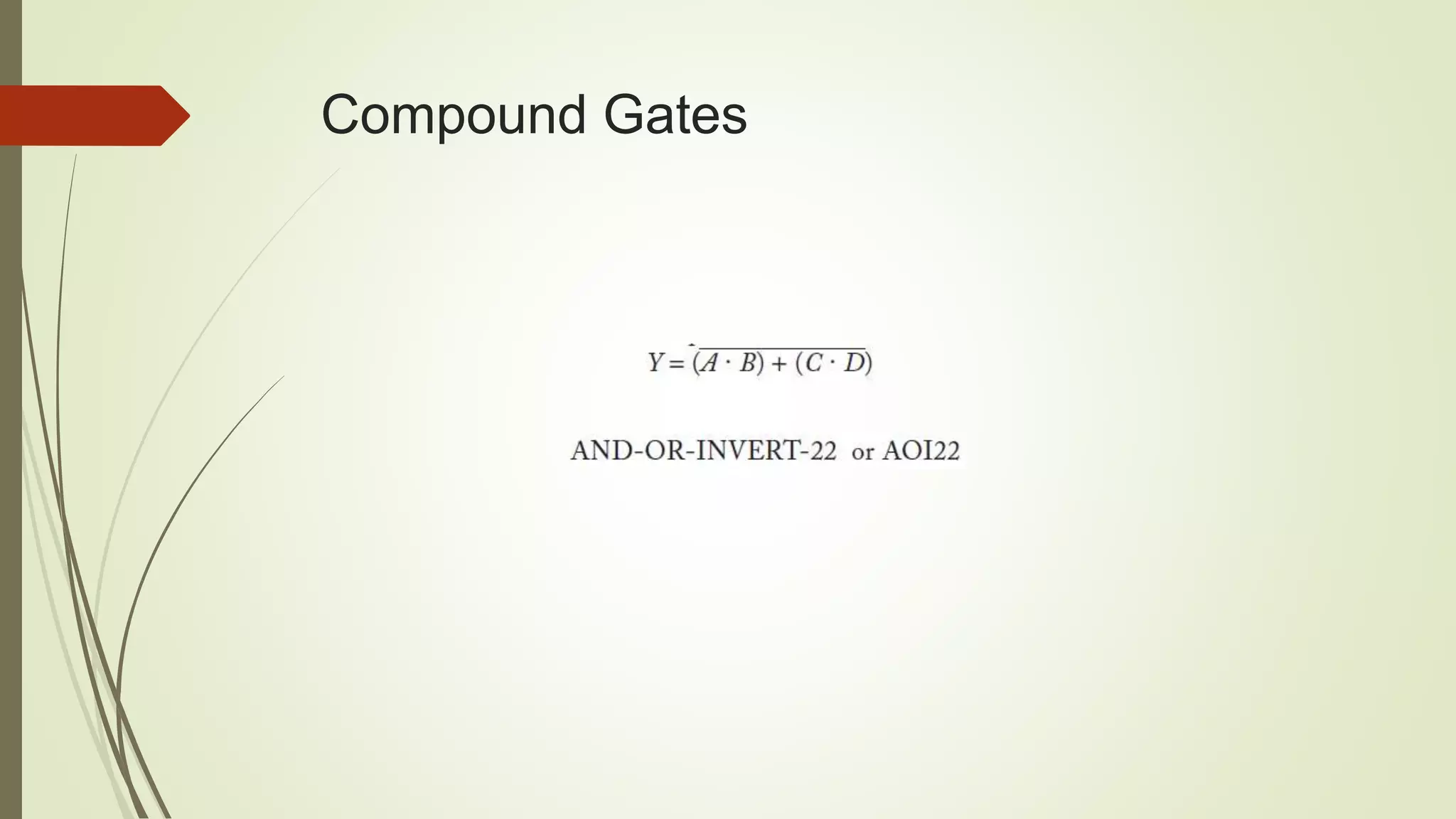 Compound Gates
 