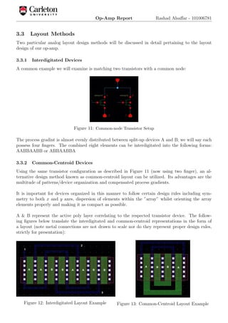 CMOS Operational Amplifier Design | PDF