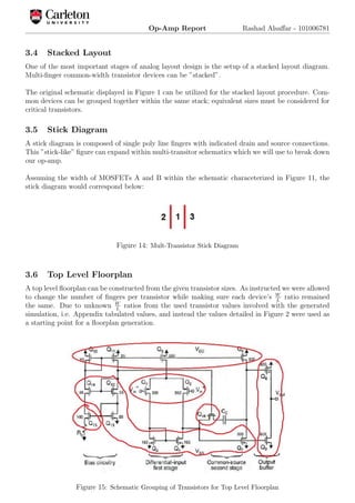 CMOS Operational Amplifier Design | PDF
