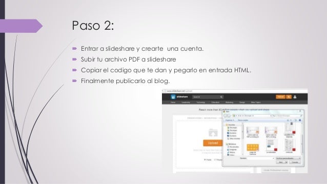 Cómo Subir Un Pdf A Mi Blog