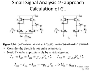 cmos Unit passive and active current mirrors 3 2023-24.ppt