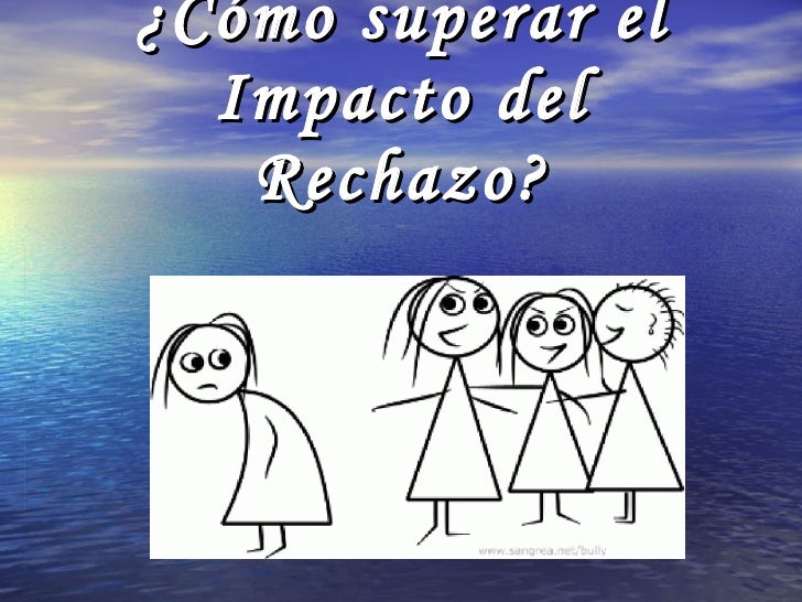 Resultado de imagen para como superar el rechazo