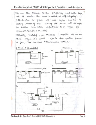 Fundamentals of CMOS VLSI Assignment questions with answers | PDF