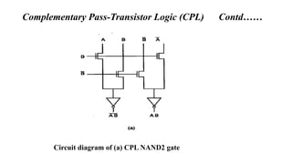Advanced CMOS Transmission Gates and Dynamic Logic Circuits in VLSI ...