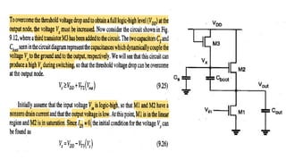 Advanced CMOS Transmission Gates and Dynamic Logic Circuits in VLSI ...