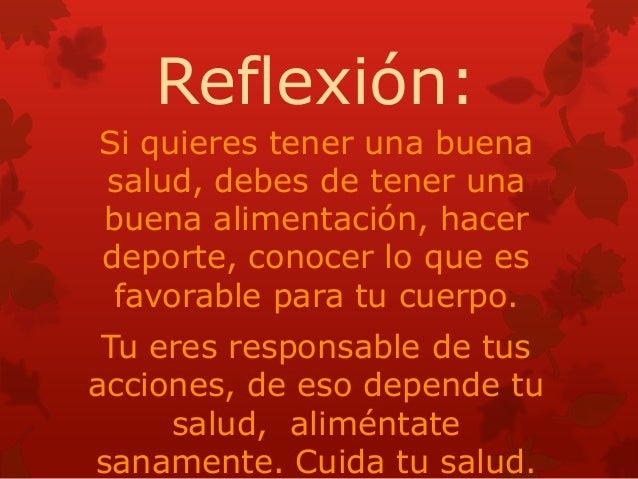 Resultado de imagen para salud reflexion