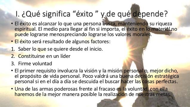 ¿Cómo tener éxito en la vida? Carlos Villajuana