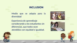 Estrategias y Normativas para la Inclusión Educativa en el Aula | PPTX