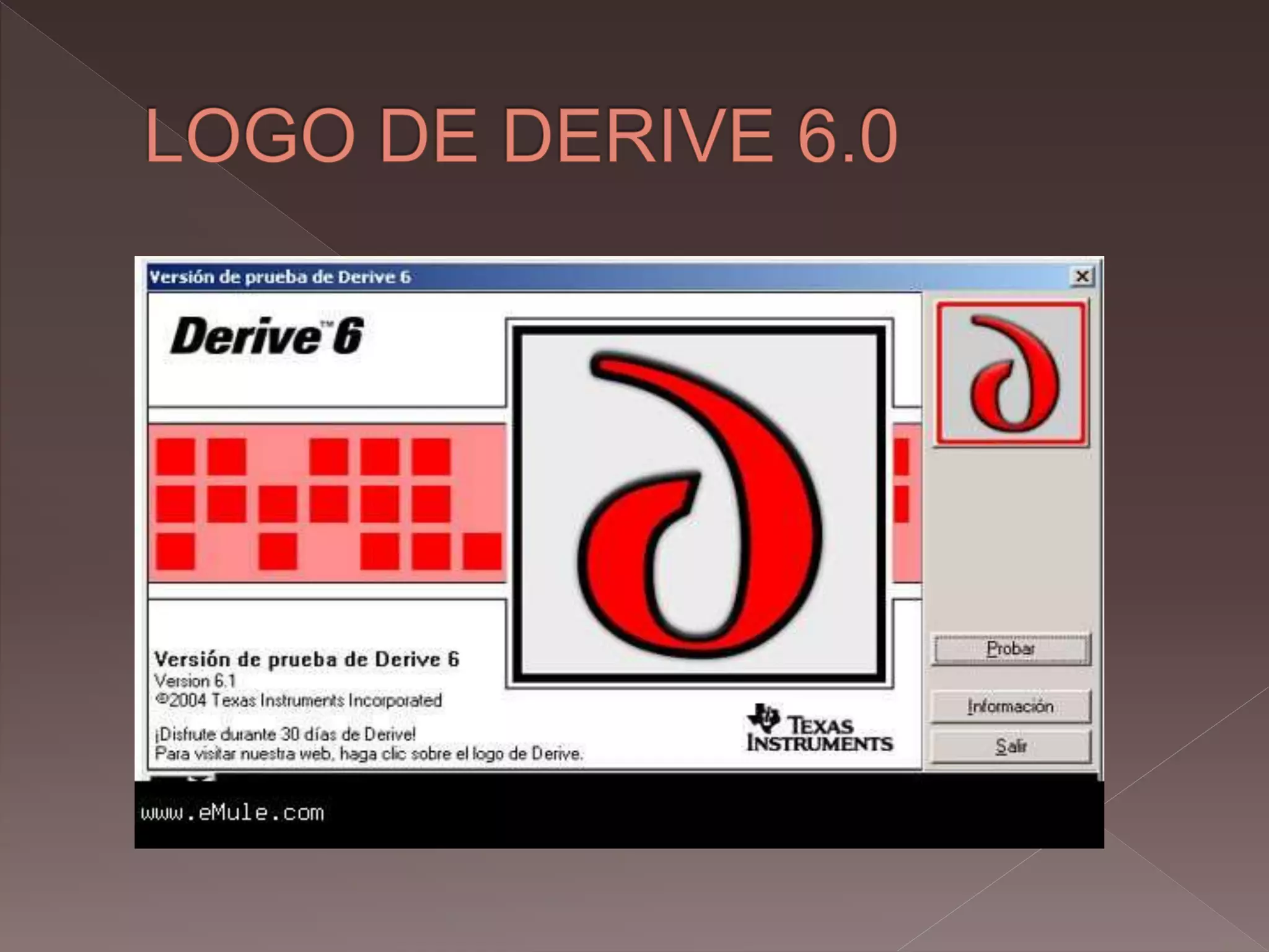 ¿CÓMO UTILIZAR EL SOFTWARE DERIVE 6.0? | PPT | Descarga Gratuita