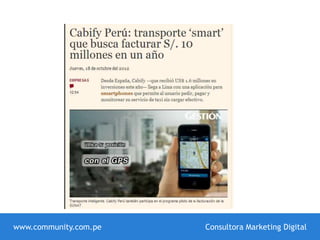 www.community.com.pe Consultora Marketing Digital
 