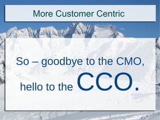 Cmo vs cco, Chief Marketing Officer Vs Chief Customer Officer, Modern ...