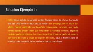 Cómo y para qúe usar un ciclo do while en c++ | PPTX