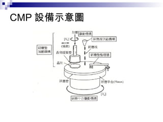 CMP 設備示意圖
 