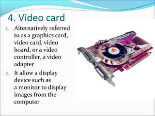 Cmp104 lec 3 component of computer | PPT