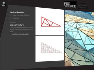 Federation Square Case Study | PPTX