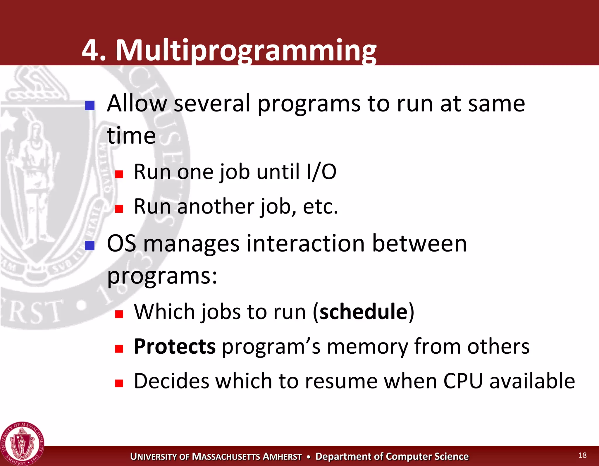 Operating Systems - Introduction